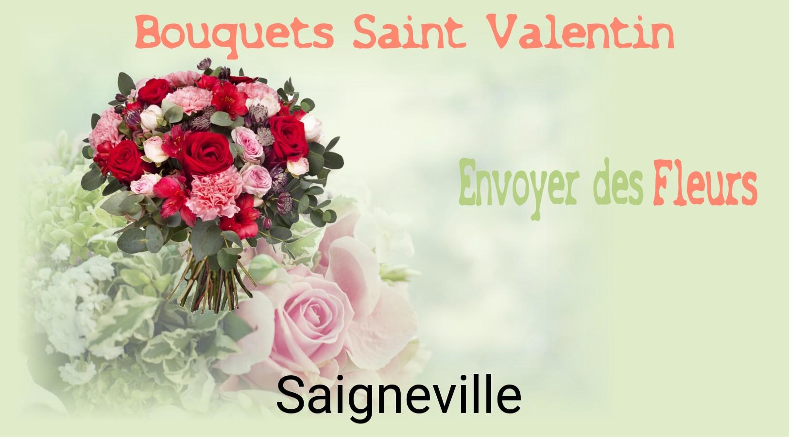 Roses de Saint-Valentin livrées à Saigneville